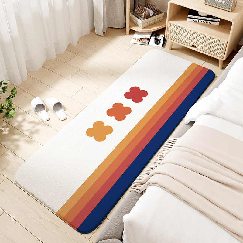 Home Bathroom Kitchen Absorbent Carpet Floor Mat