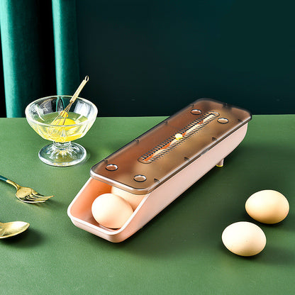 Kitchen Pull-out Portable Creative Egg Storage Box