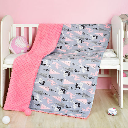 Household Cotton Cartoon Printing Baby Blanket