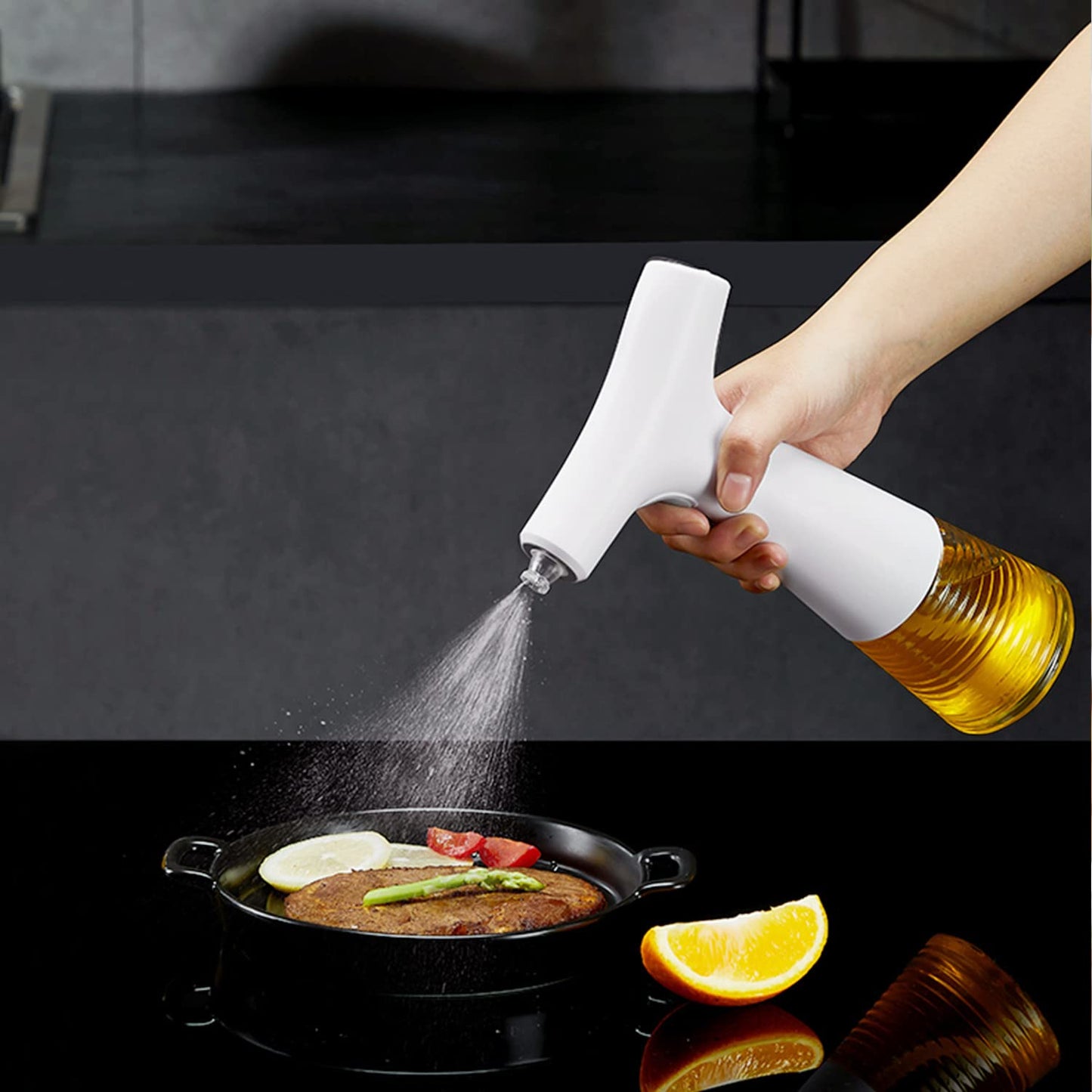 Electric Spray Oil Bottle Kitchen Oil Atomization Watering Can Barbecu –  musii home store