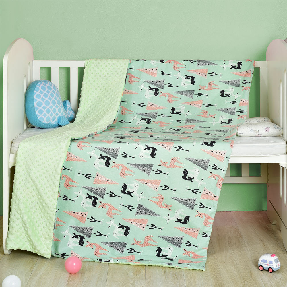 Household Cotton Cartoon Printing Baby Blanket