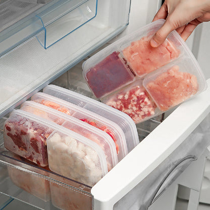 Household Fashionable Compartment Refrigerator Storage Box