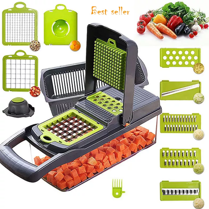 Vegetable Chopper, Slicer & Dicer – Lifestyle Abode