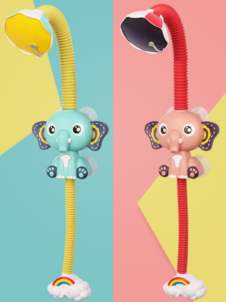 Elephant Shower Baby Bath Toy Set