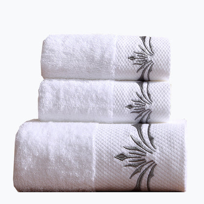 Three-piece Platinum Forged Towel Bath Towel Set