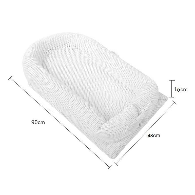 Crib Middle Bed Anti-Pressure Baby Bionic Bed