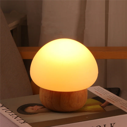 Mushroom light creative night light