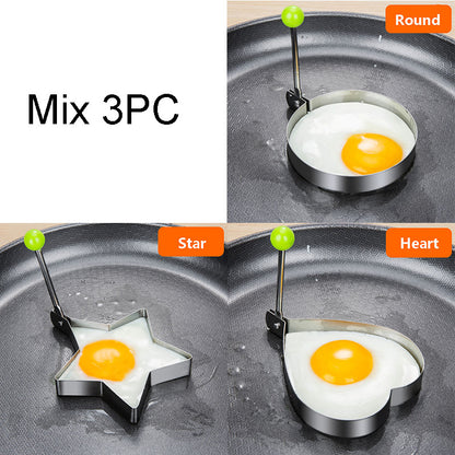 Thicken Creative Love Stainless Steel Fried Egg Mold