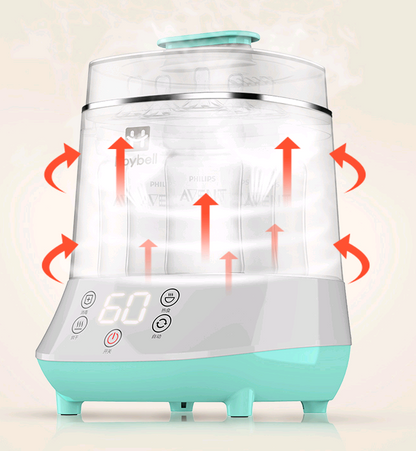 Baby bottle sterilizer with drying multi-function baby bottle steam sterilization pot disinfection cabinet