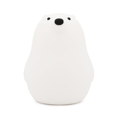 Little White Bear Pat Light Silicone Soft Light Sleep Light Night Light