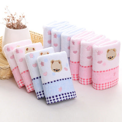 Children's Cotton Cartoon Towel