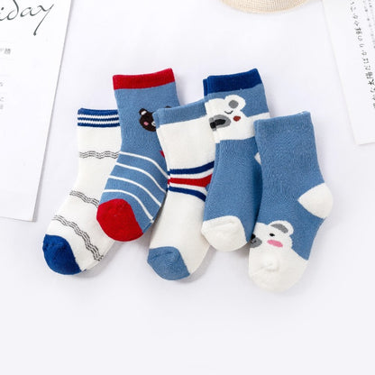 Cute Cartoon Plush Children's Terry Socks