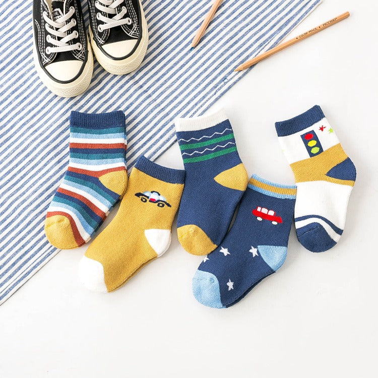 Cute Cartoon Plush Children's Terry Socks