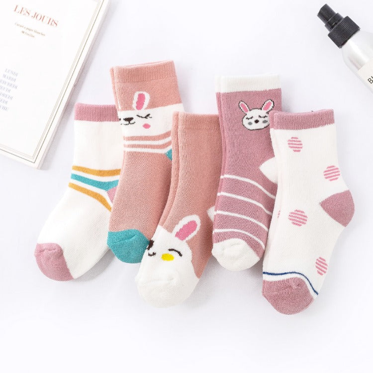 Cute Cartoon Plush Children's Terry Socks