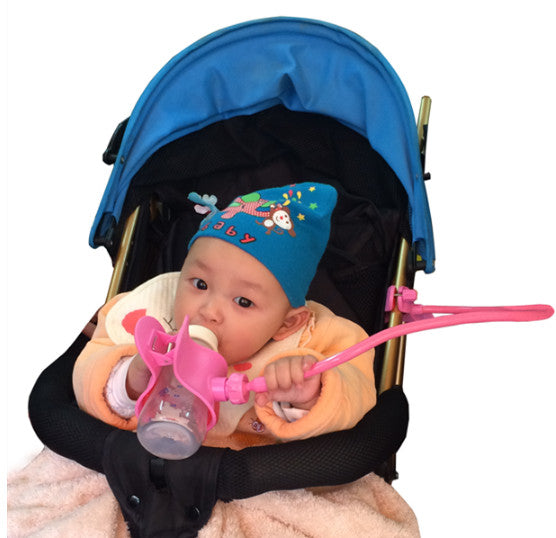 Baby Hands-Free Bottle Holder Cart Accessories