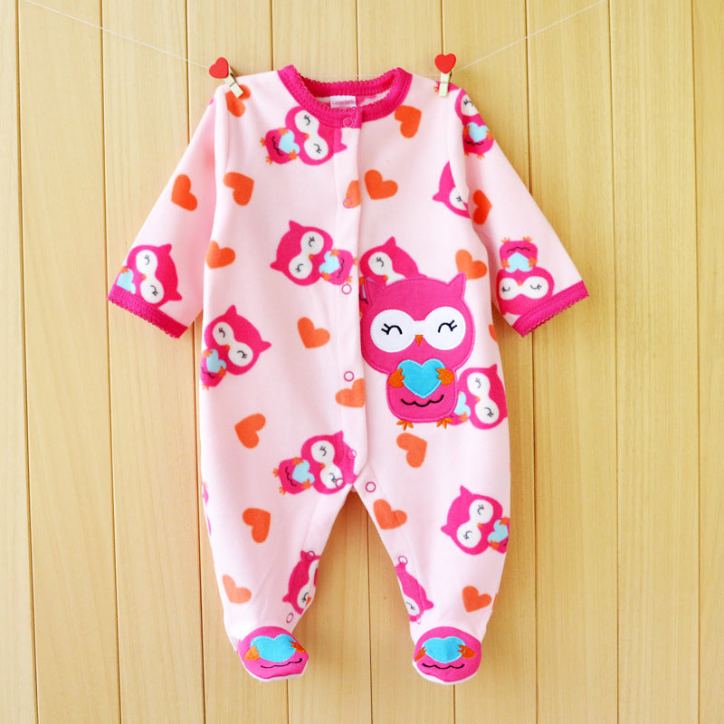 Thicken Baby Pajamas One Piece Clothes