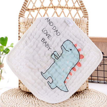 Infants And Children Six-layer Cotton Gauze Towel