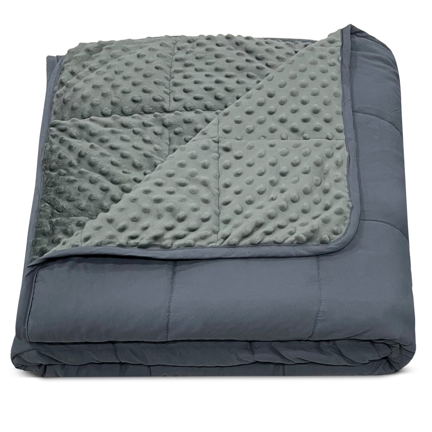 BLC - Polyester - Modern Weighted Blankets Grey & Blue