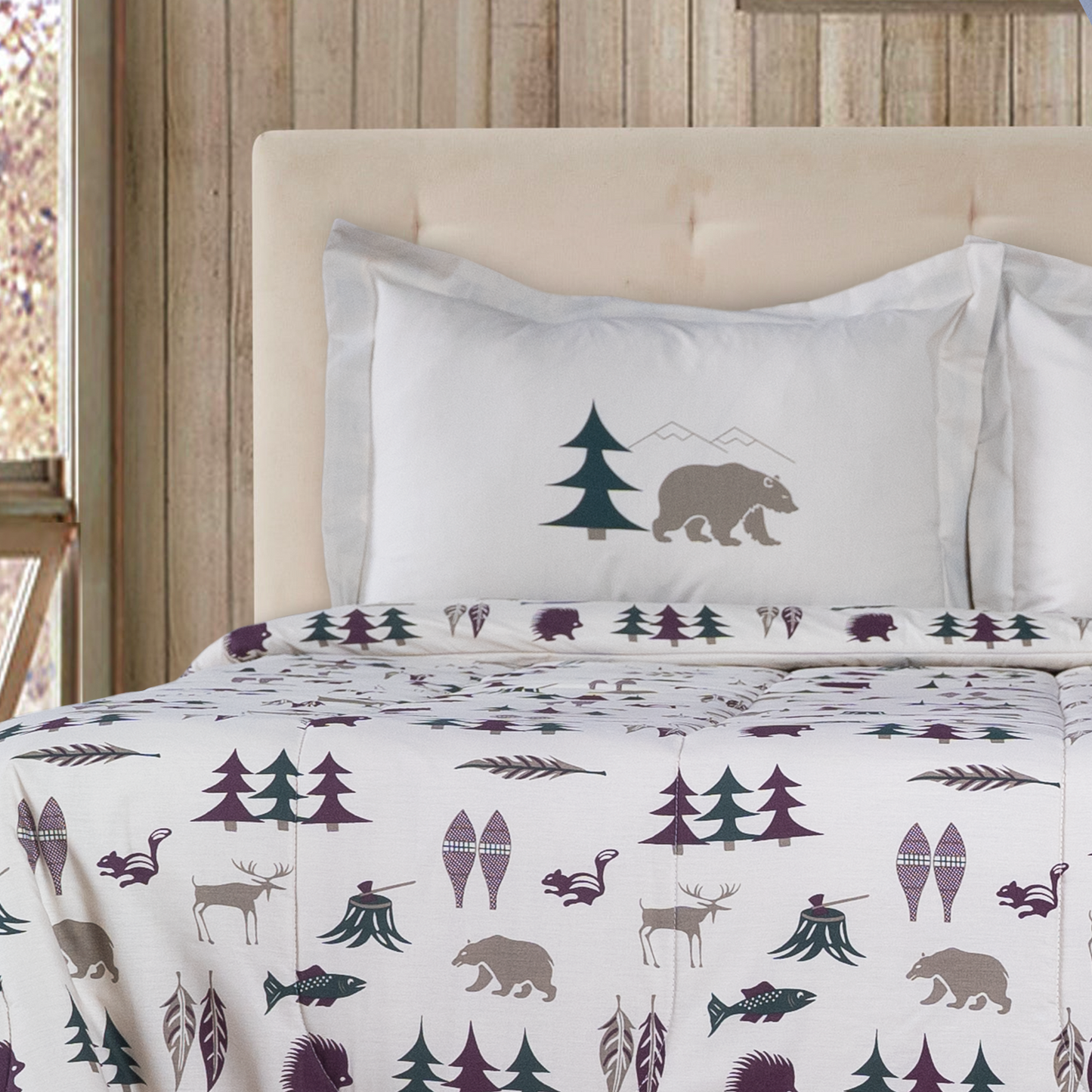 Northern Exposure - Animal Theme - Modern Comforter Set