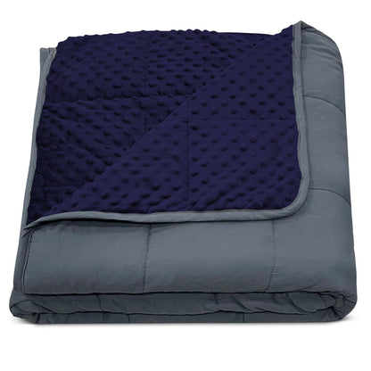 BLC - Polyester - Modern Weighted Blankets Grey & Blue