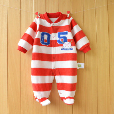Thicken Baby Pajamas One Piece Clothes