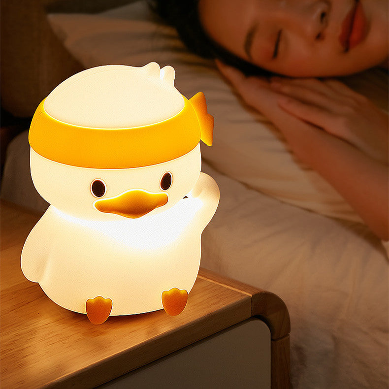 Creative Silicone Duck Night Light